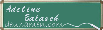 Adeline Balasch Visitenkarte